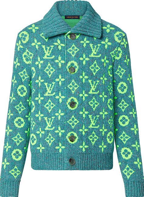 green louis vuitton sweater|louis vuitton long sleeve sweaters.